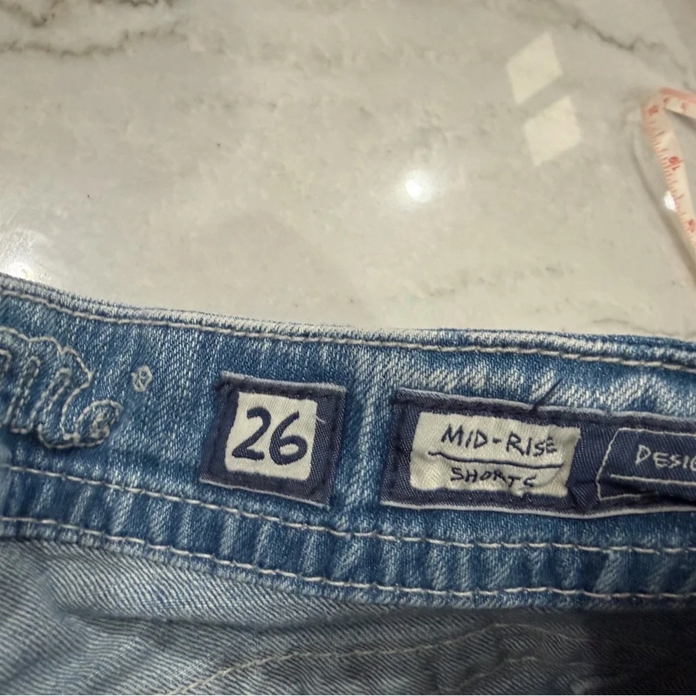 Miss Me NWOT Denim Shorts Never Worn Rhinestones - Picture 8 of 14